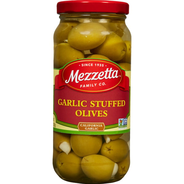 Pickled Goods & Olives Mezzetta Garlic Stuffed Olives hero