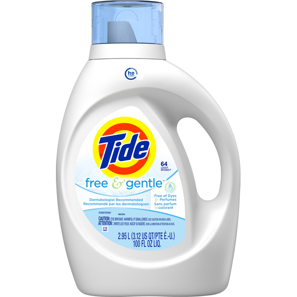 Laundry Tide Free & Gentle High Efficiency Laundry Detergent hero