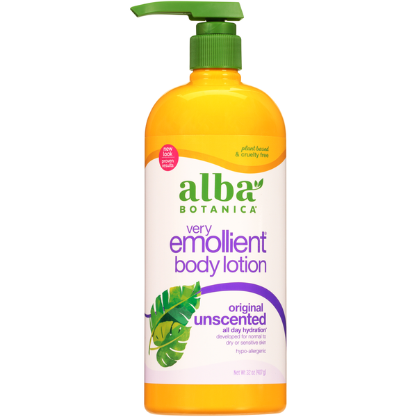 Body Lotion, Soap & Oils Alba Botanica Unscented Original Body Lotion hero