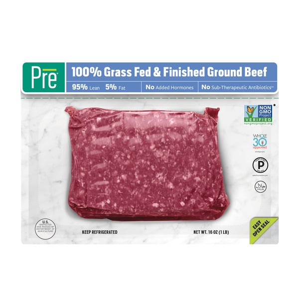 Fresh Beef, Lamb, Veal Pre Brands 95% Lean Ground Beef 100% Grass Fed and Finished hero