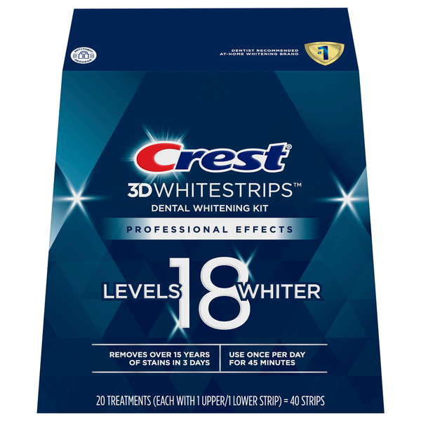 Oral Hygiene Crest Dental Whitening Kit, Professional Effects hero