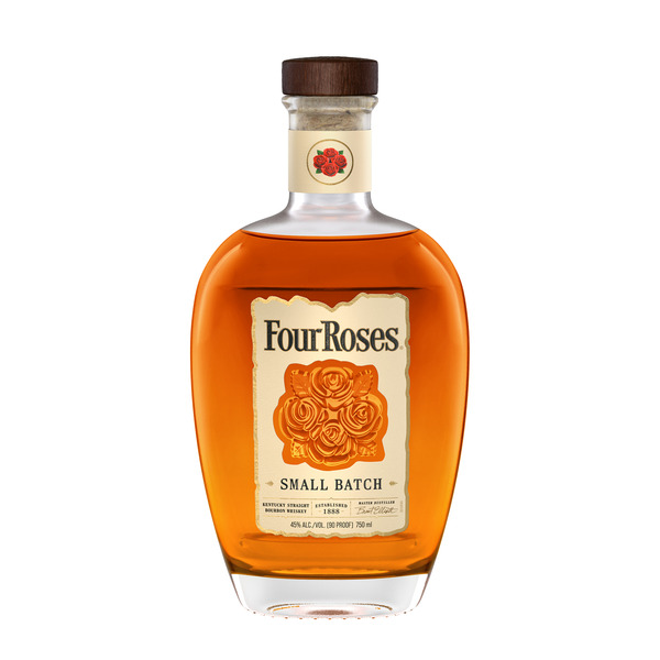 North American Whiskey Four Roses Distillery Four Roses Small Batch Bourbon, 90 Proof, Kentucky, 750 ml Bottle hero