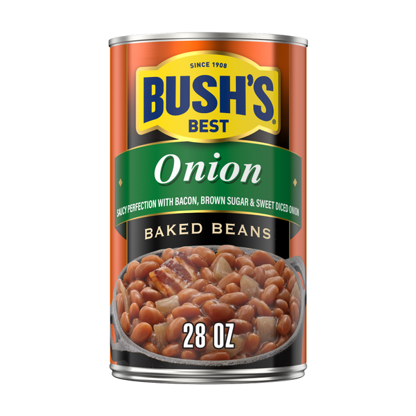 Canned Meals & Beans Bush's Best Baked Beans with Onion hero