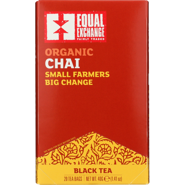 Tea Equal Exchange Tea Black Chai W Spices Og hero