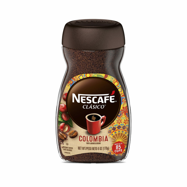 Coffee NESCAFÉ Clásico Colombia Medium Roast Instant Coffee hero