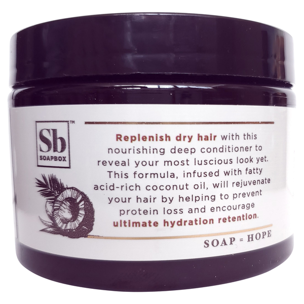 Hair Care Soapbox Deep Conditioner, Rejuvenating, Coconut Oil hero