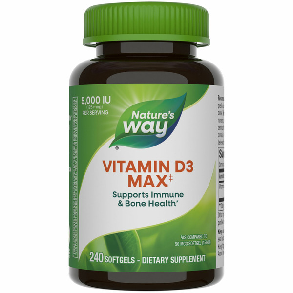 Vitamin D Nature's Way Vitamin D3 Max‡ hero