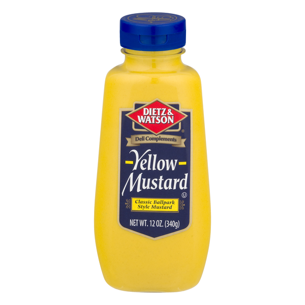 Condiments Dietz & Watson Yellow Mustard hero