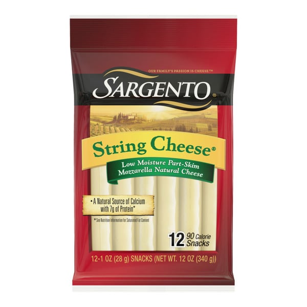 Publix Sargento Natural String Cheese Snacks Pickup | Instacart