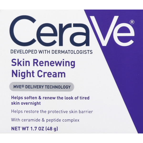 Facial Care CeraVe Night Cream, Skin Renewing hero