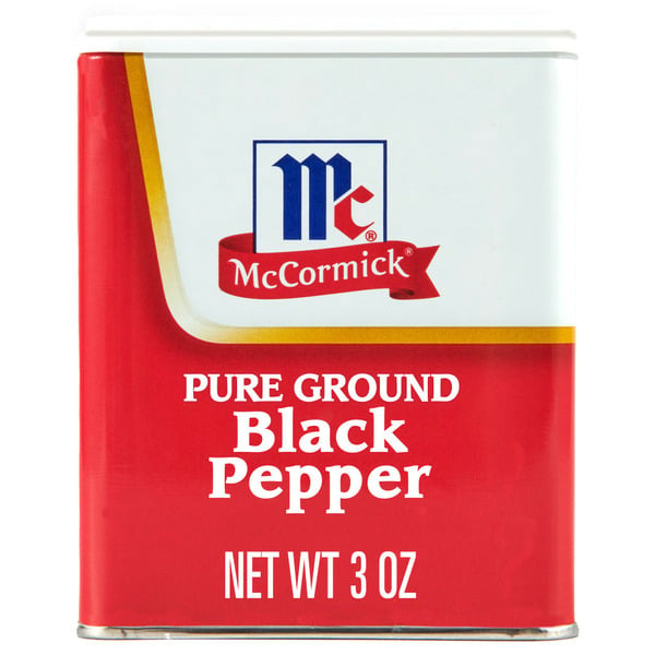 Spices & Seasonings McCormick® Pure Ground Black Pepper hero