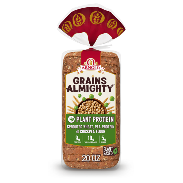 Bread Arnold Grains Almighty, Plant Protein Thin Sliced Bread hero