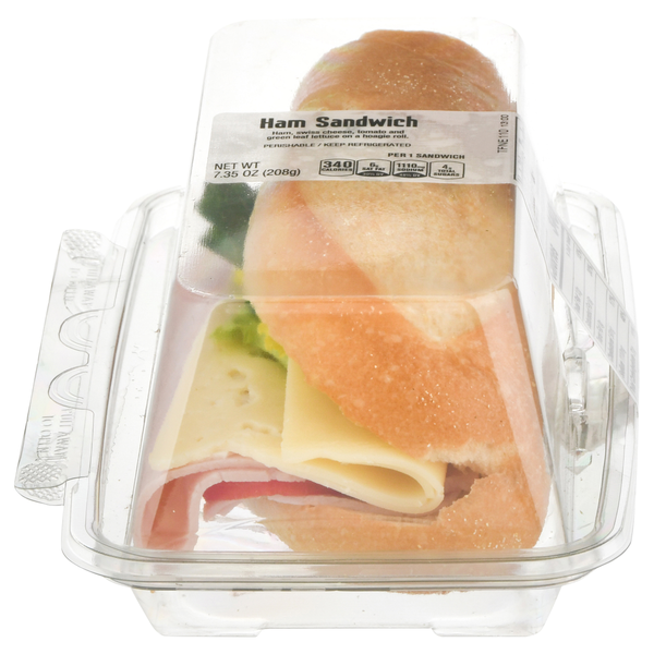 Prepared Meals Store Brand Ham Sandwich hero