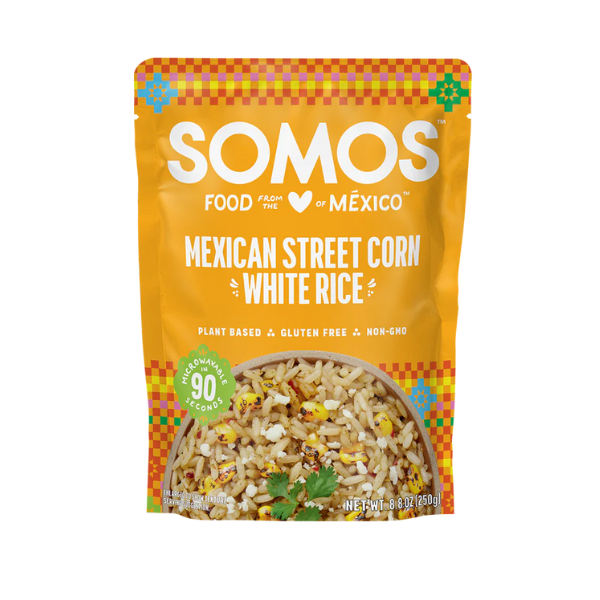 Somos Mexican Street Corn White Rice hero