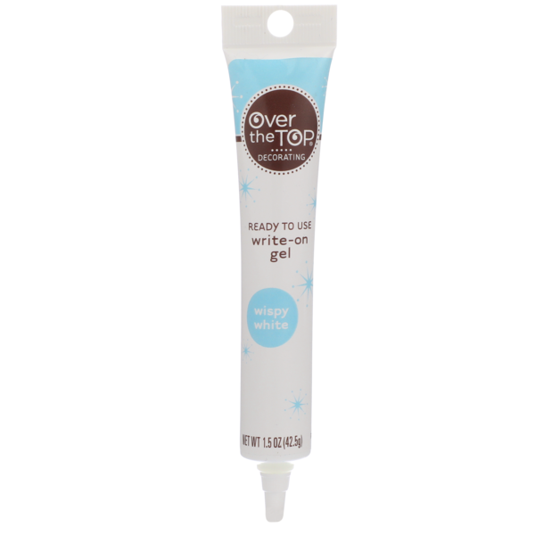 Baking Supplies & Decor Over The Top Wispy White Write-On Gel hero