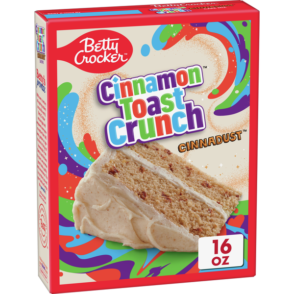 Baking Supplies & Decor Betty Crocker Cinnamon Toast Crunch Cake Mix hero