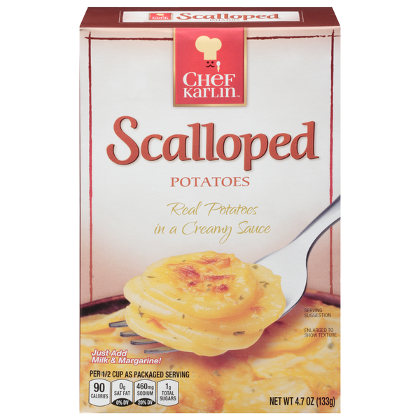 Instant Foods Karlin Foods Potatoes, Scalloped hero