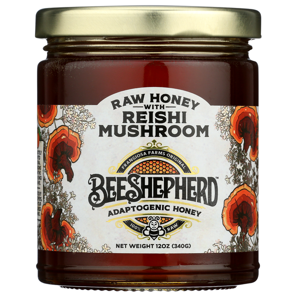 Bee Shepherd Reishi Mushroom Infused Honey hero