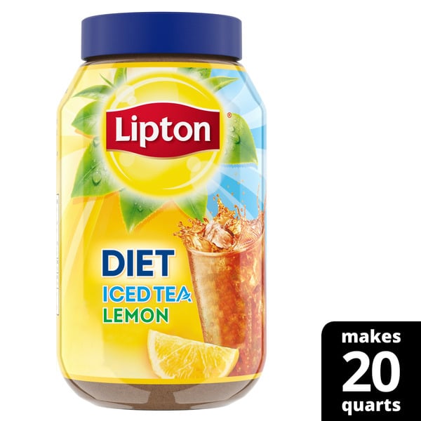 Cocoa & Drink Mixes Lipton Black Tea Iced Tea Powder Lemon hero