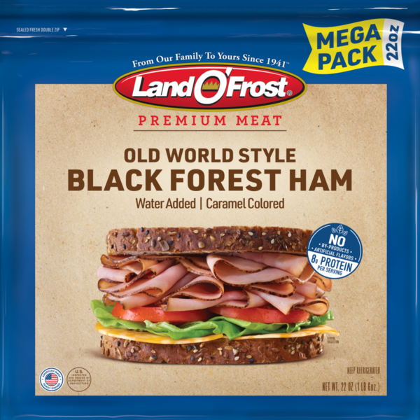 Land O’Frost Ham, Old World Style, Black Forest, Premium Meat, Mega Pack hero