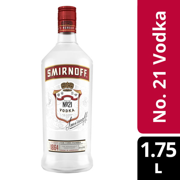 Vodka Smirnoff No. 21 80 Proof Vodka hero