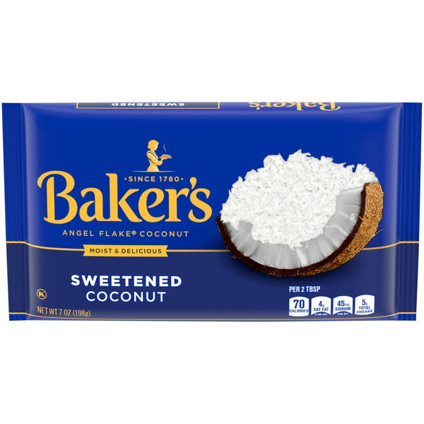 Baking Ingredients Baker's Angel Flake Sweetened Coconut hero