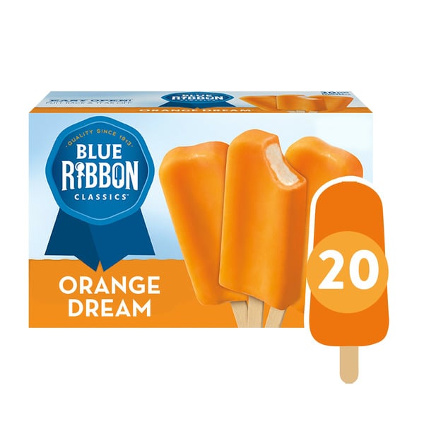 Ice Cream, Novelties & Ice Blue Ribbon Classics Orange Dream Frozen Treat Bar hero