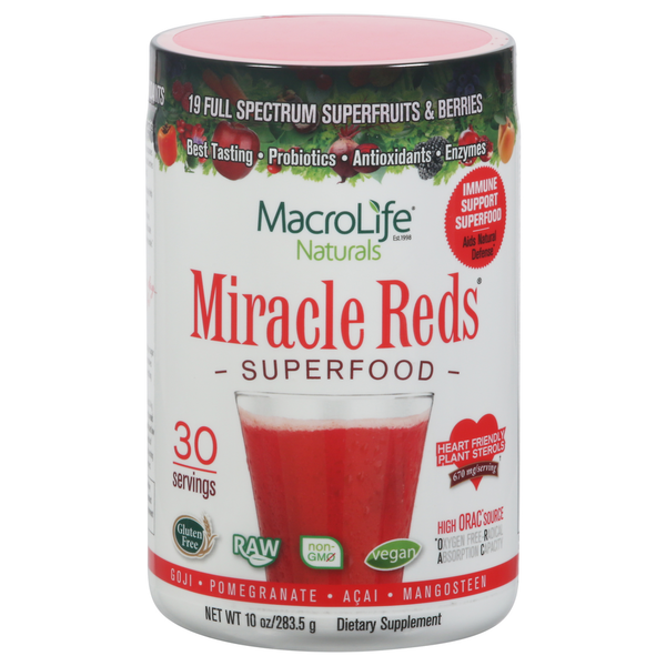 Food Supplements MacroLife Naturals Superfood hero