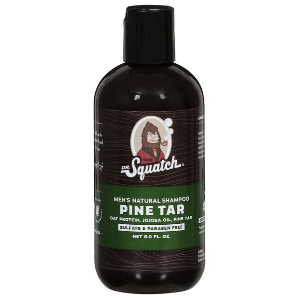 Dr. Squatch Natural Shampoo, Men's, Pine Tar hero