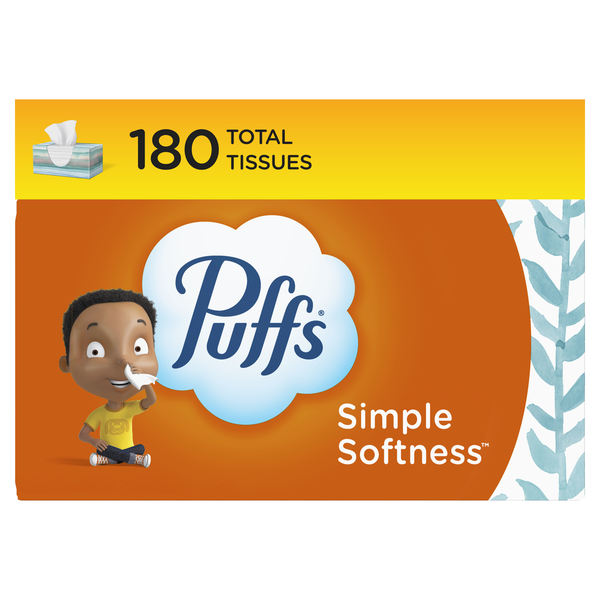 Paper Goods Puffs Everyday Non-Lotion Facial Tissues hero