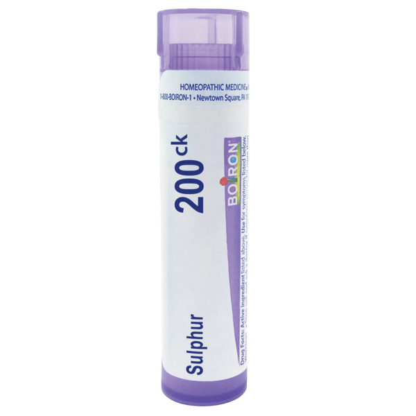 Vitamins & Supplements Boiron Sulphur 200C, Homeopathic Medicine for Skin Rash hero