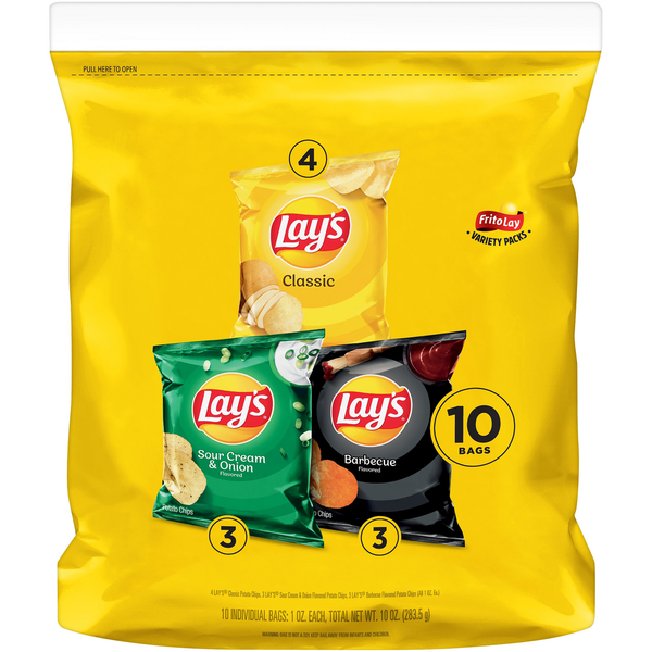 Lay's Variety Pack Potato Chips hero