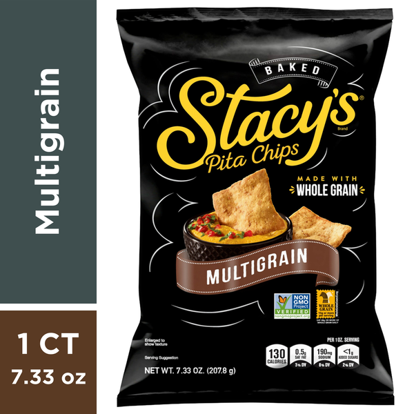 Chips & Pretzels Stacy's Multigrain Pita Chips hero