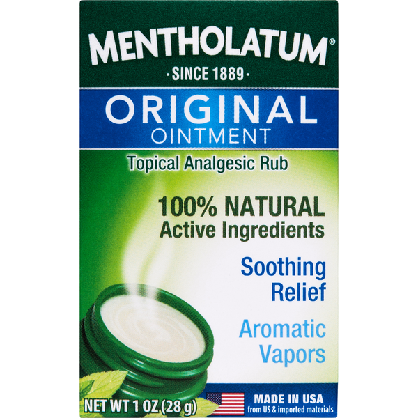 Cough & Cold Medicine Mentholatum Ointment, Original hero