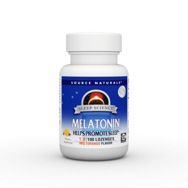 Vitamins & Minerals Source Naturals Sleep Science Melatonin Lozenge hero