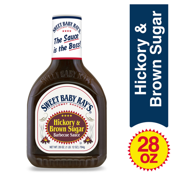 Marinades & Meat Preparation Sweet Baby Ray's Barbecue Sauce, Hickory & Brown Sugar hero