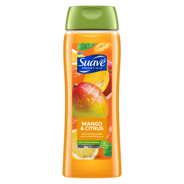 Body Lotions & Soap Suave Essentials Gentle Body Wash, Mango & Citrus hero