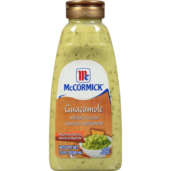 Mexican/Hispanic/Latino Foods McCormick® Guacamole Artificially Flavored Mayonnaise Dressing hero