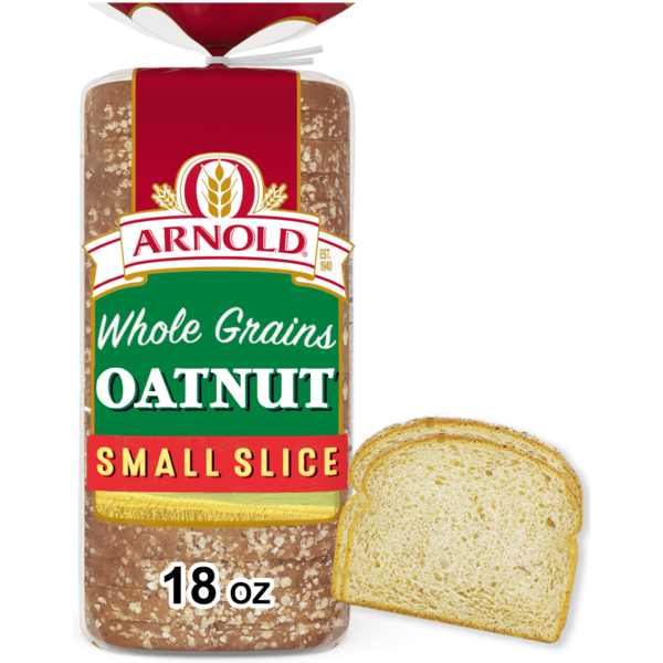 Packaged Bread Arnold Small Slice, Oatnut Bread hero