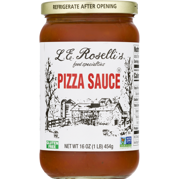 Pasta Sauce L.E. Roselli's Pizza Sauce, Gluten Free hero