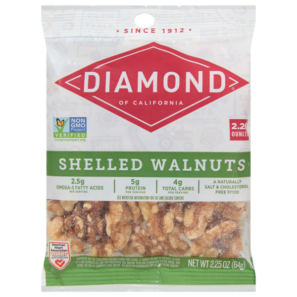 Nuts, Seeds & Dried Fruit Diamond Walnuts, Shelled hero