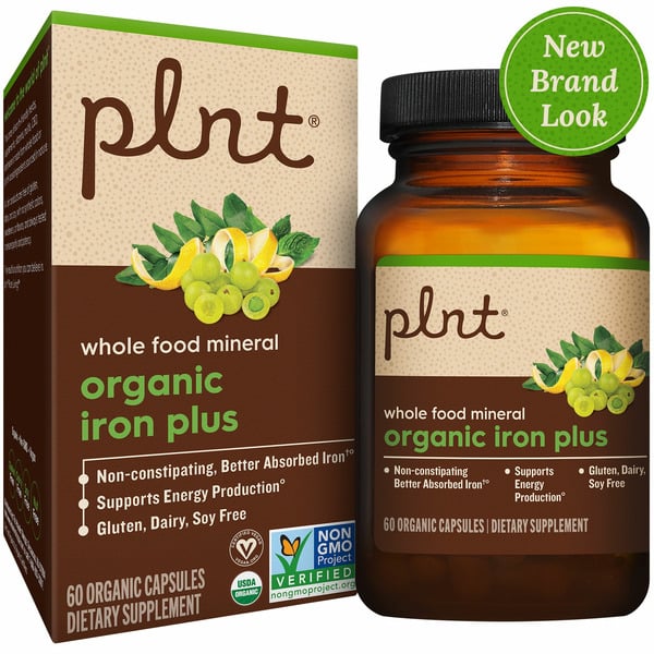 Other Vitamins Plnt Organic Iron Plus hero