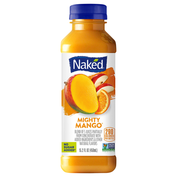 Refrigerated Juice (Produce) Naked Juice, Mighty Mango hero