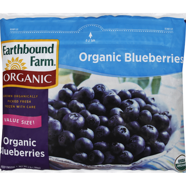 Frozen Produce Earthbound Farm Blueberries, Organic, Value Size hero