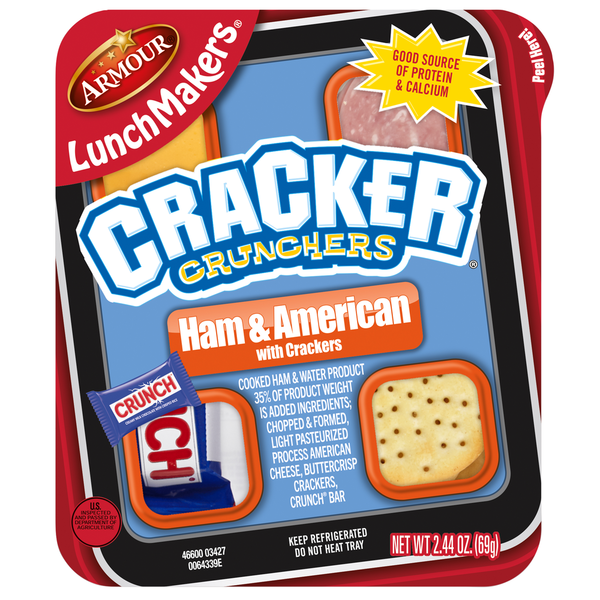 Prepared Meals Armour LunchMaker Ham hero