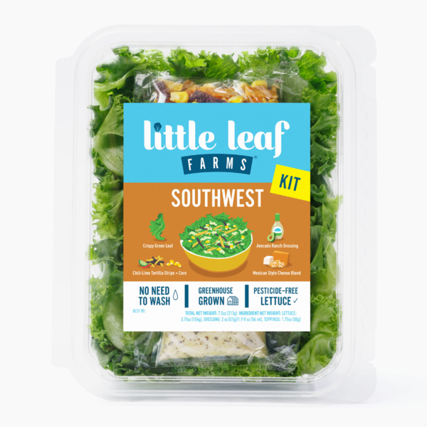 Prepared Meals Little Leaf Farms Southwest Salad Kit hero