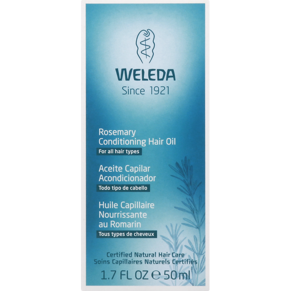 Hair Care Weleda Conditioning Hair Oil, Rosemary hero