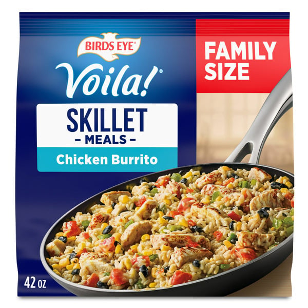 Frozen Meals Birds Eye Voila! Chicken Burrito Skillet Frozen Meal hero