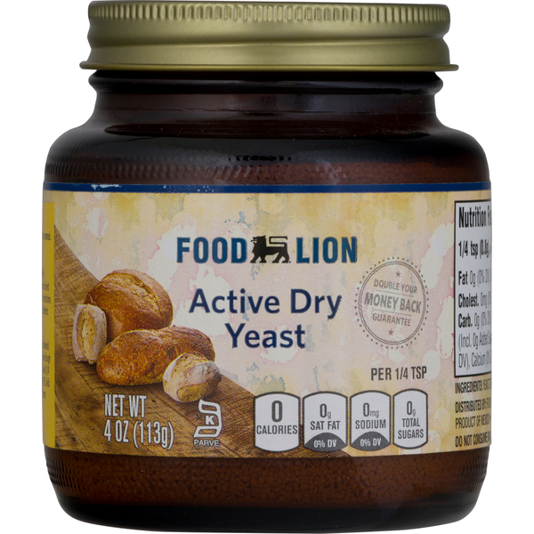 Baking Ingredients Food Lion Active Dry Yeast hero