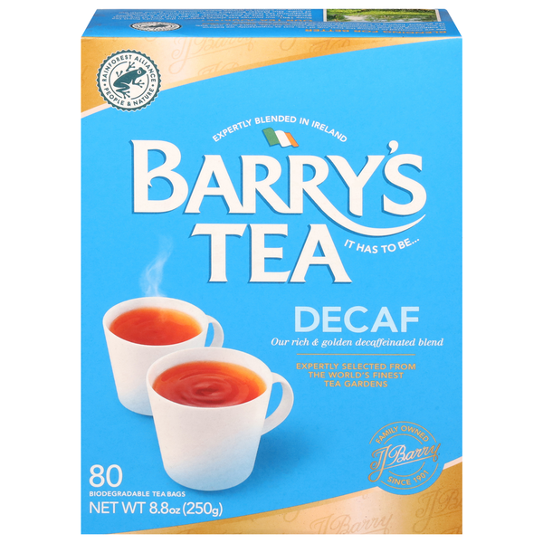 Tea Barry's Tea Tea, Decaf, Tea Bags hero